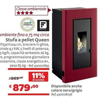 Bricocenter Stufe a pellet offerta