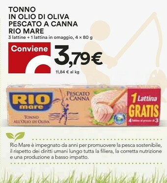 Coop Rio Mare Tonno Rio mare offerta
