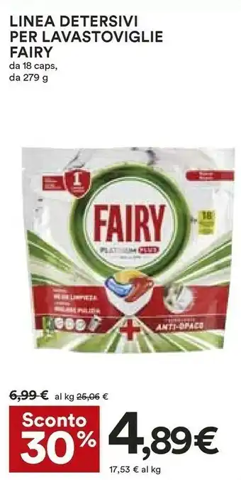 Coop Fairy Detersivo lavastoviglie offerta