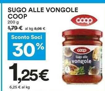 Coop Vongole offerta