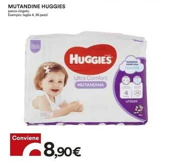 Coop Huggies Pannolini offerta