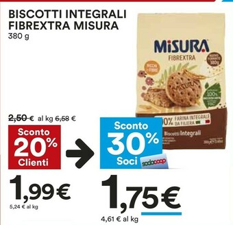 Coop Misura Fette biscottate offerta