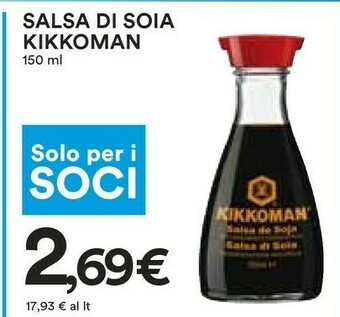 Coop Kikkoman Salsa offerta