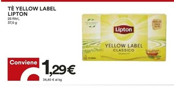 Coop Lipton Tea The offerta