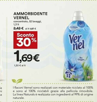 Coop Vernel Ammorbidente offerta