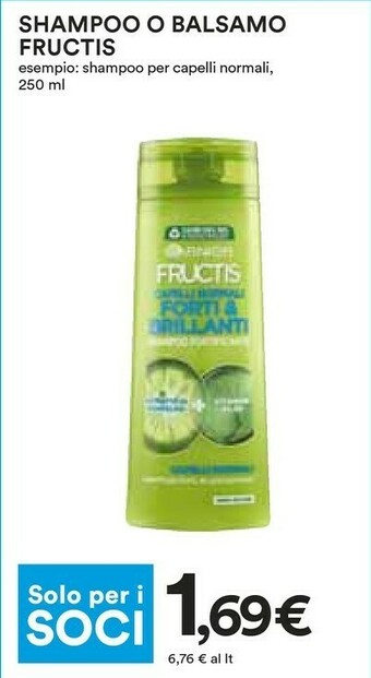 Coop Shampoo offerta