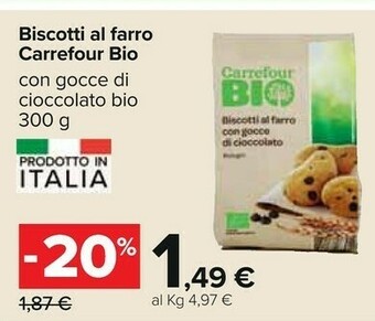 Carrefour Frollini offerta