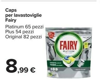 Carrefour Fairy Detersivo lavastoviglie offerta