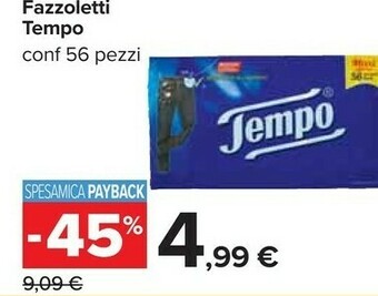 Carrefour Tempo Fazzoletti offerta