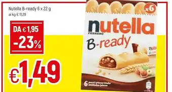 Famila Ferrero Ferrero - Nutella B-ready offerta