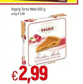 Famila Vogrig Torta Mela offerta
