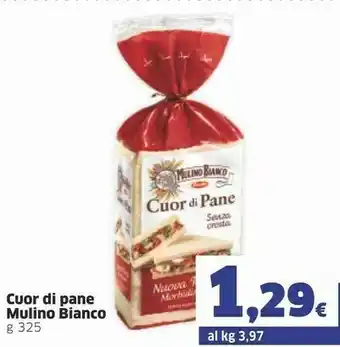Ok Sigma Mulino Bianco Cuor Di Pane 325 G(ml) offerta