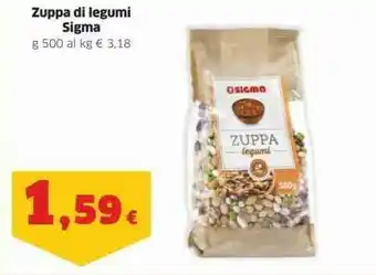 Ok Sigma Sigma Zuppa Di Legumi 500 G offerta