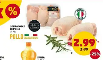 PENNY Fanta Cosce di pollo offerta