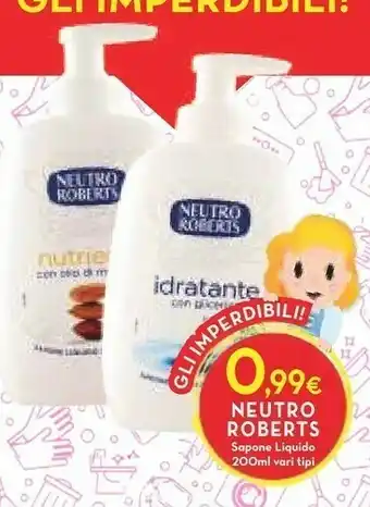 Proshop Neutro Roberts Sapone liquido offerta