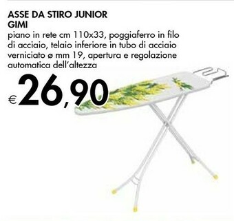 Bennet Gimi Asse Da Stiro Junior offerta