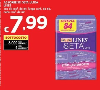 Bennet Lines Assorbenti Seta Ultra offerta