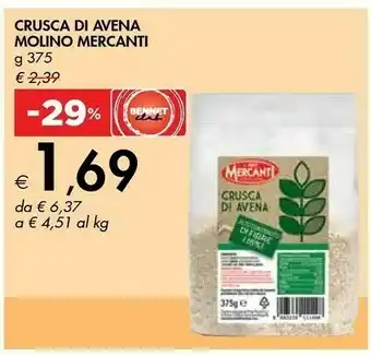 Molino Mercanti Crusca Di Avena
