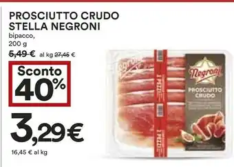 Coop Negroni Prosciutto crudo offerta
