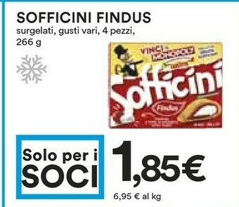 Coop Findus Sofficini offerta