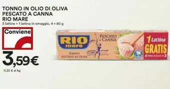 Coop Rio Mare Tonno Rio mare offerta