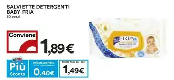 Coop Fria Salviette Detergenti Baby offerta