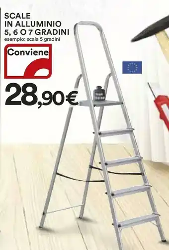 Coop Scala In Alluminio 5, 6 0 7 Gradini offerta