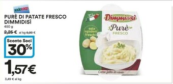 Coop Dimmidisì Pure Di Patate Fresco offerta