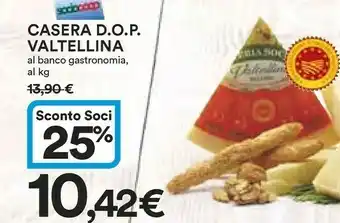 Coop Valtellina Formaggio offerta
