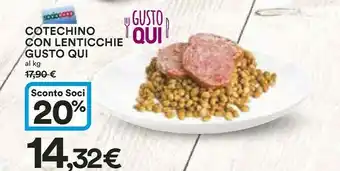 Gusto Qui Cotechino Con Lenticchie