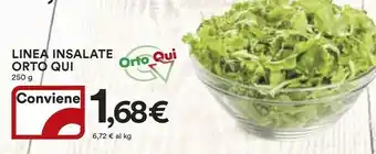 Coop Orto Qui Linea Insalata offerta