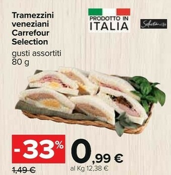 Carrefour Tramezzini offerta
