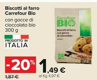 Carrefour Frollini offerta
