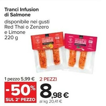 Carrefour Salmone offerta