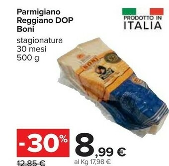 Carrefour Boni Parmigiano offerta