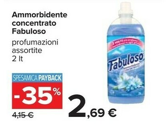 Carrefour Fabuloso Ammorbidente offerta