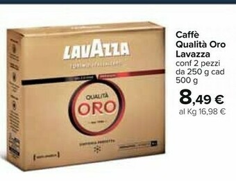 Carrefour Lavazza Caffè offerta