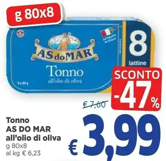 Galassia As Do Mar Tonno All'olio Di Oliva offerta