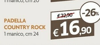 Galassia Excelsa Padella Country Rock offerta