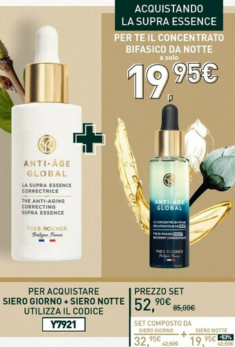 Yves Rocher Crema viso offerta