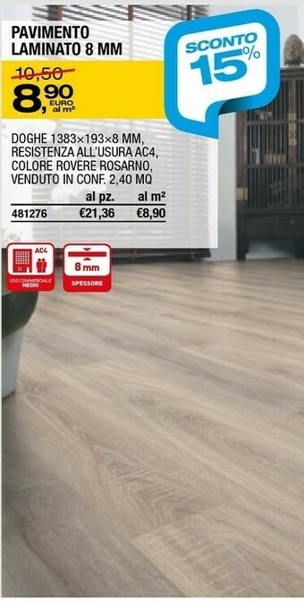 Bricofer Parquet laminato offerta
