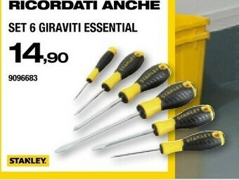 Bricofer Stanley Cassetta attrezzi offerta