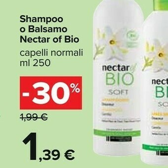 Carrefour Nectar Shampoo offerta