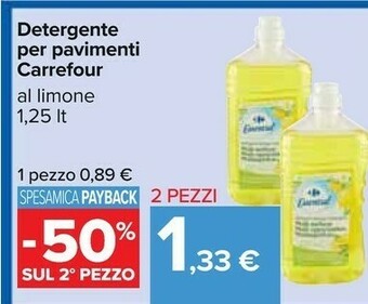 Carrefour Pulizia pavimenti offerta