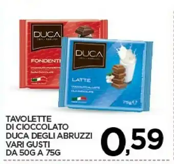 Despar Duca degli abruzzi Cioccolato offerta