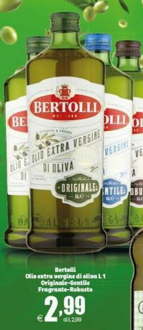 Bertolli Olio extravergine di oliva