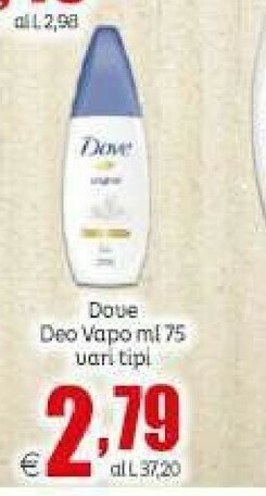 Dove Deodorante