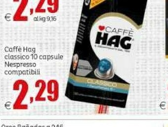 Elite Hag Caffè offerta