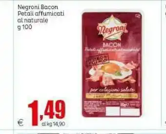 Elite Negroni Pancetta offerta