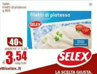 Elite Selex Platessa offerta